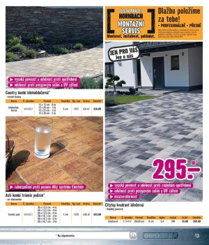 akční leták Hornbach 1.3.2017-28.5.2017