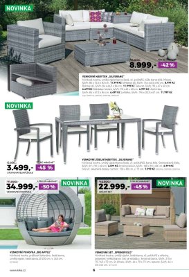 akční leták Kika nábytek 6.3.2017-2.4.2017