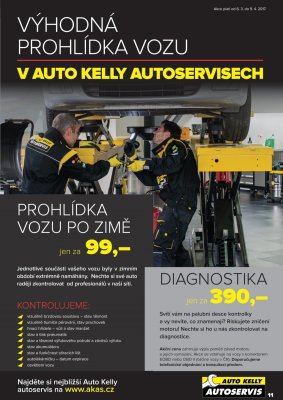 akční leták Auto Kelly 6.3.2017-9.4.2017