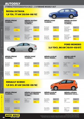 akční leták Auto Kelly 6.3.2017-9.4.2017