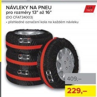 Návleky na pneu CarFace