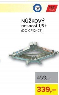 Nůžkový hever Carface