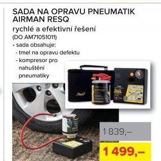 Sada na opravu pneumatik AirMan