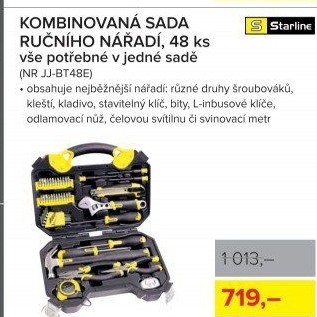 Sada ručního nářadí Starline