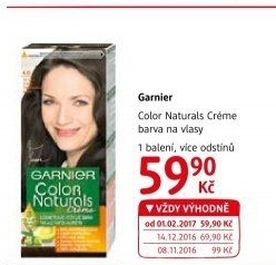 Barva na vlasy Color Naturals Créme Garnier