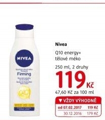 Tělové mléko zpevňující Firming Q10 Plus Nivea