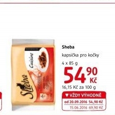 Kapsičky pro kočky Sheba