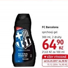 Sprchový gel FC Barcelona