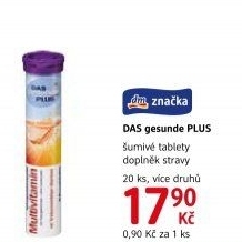 Šumivé tablety Das gesunde Plus