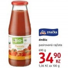 Rajčatový protlak dm Bio