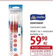 Sada mezizubní Dontodent