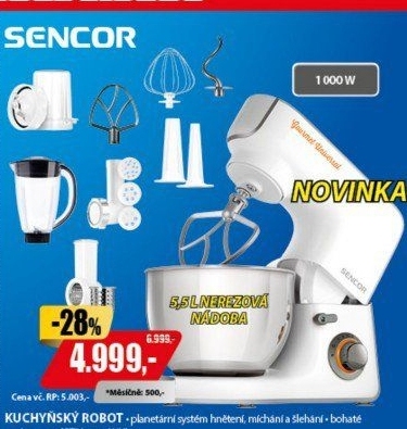 Kuchyňský robot Sencor STM 3700
