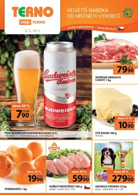 akční leták COOP 8.3.2017-14.3.2017