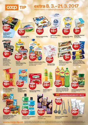 akční leták COOP 8.3.2017-21.3.2017