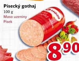 Salám Gothaj Maso uzeniny Písek