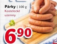 Párky Kostelecké uzeniny