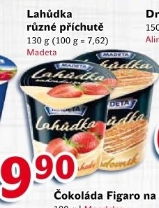 Dezert lahůdka Madeta