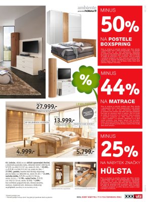 akční leták XXXLutz 13.3.2017-26.3.2017