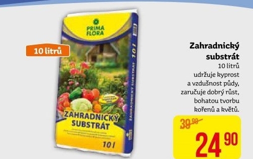 Zahradnický substrát Prima Flora