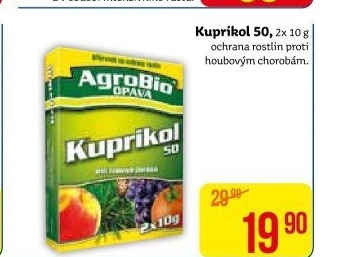 Přípravek proti houbovým chorobám Kuprikol AgroBio