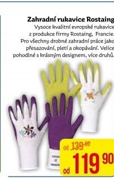 Zahradní rukavice Rostaing