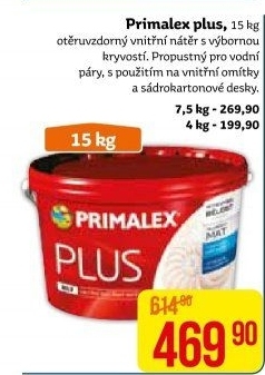 Interiérová barva Primalex Plus