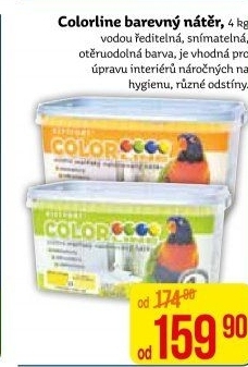 Barevný malířský nátěr Colorline