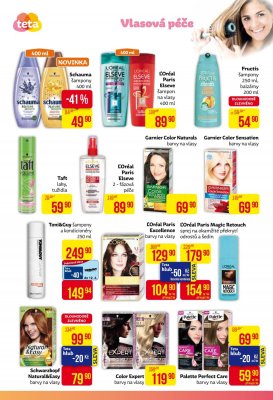 akční leták Teta drogerie 16.3.2017-25.3.2017