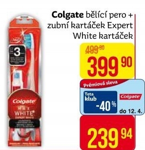 Kartáček na zuby Max White Expert Colgate