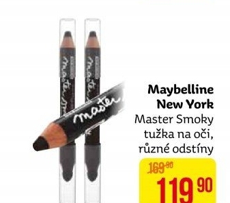 Oční stíny v tužce Master Smoky Maybelline