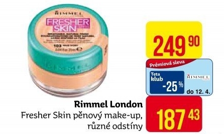 Make up Fresher Skin Rimmel