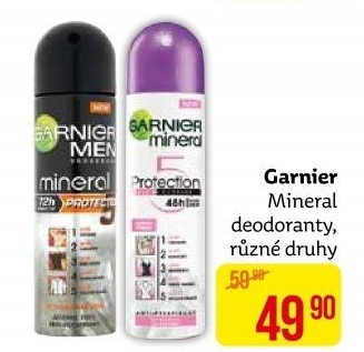 Deodoranty Garnier