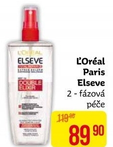 Dvoufázová péče na vlasy Elséve L'Oréal
