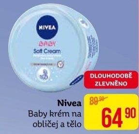 Krém hydratační na obličej a tělo dětský Baby Nivea