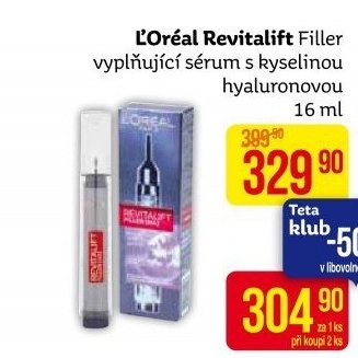 Sérum pleťové proti vráskám Revitalift Filler L'Oréal
