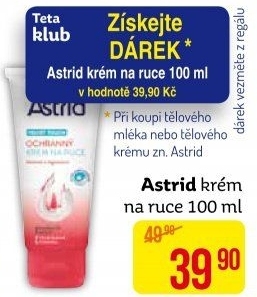 Krém na ruce Astrid