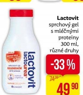 Sprchový gel Lactovit
