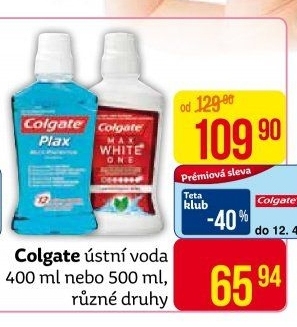 Ústní voda Colgate