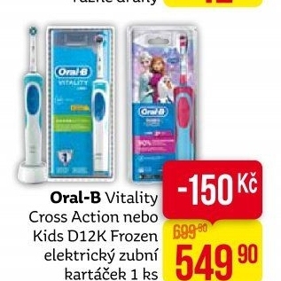 Elektrický zubní kartáček Vitality Oral-B Cross Action
