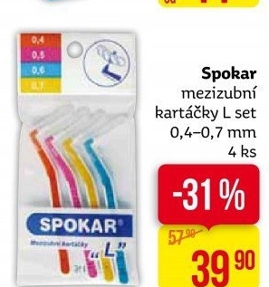 Mezizubní kartáčky Spokar