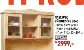Nástavec příborníku 8046