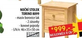 Noční stolek TORINO