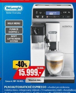 Kávovar espresso DeLonghi ETAM 29.660.SB