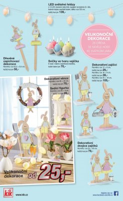 akční leták Kik textil 15.3.2017-14.4.2017