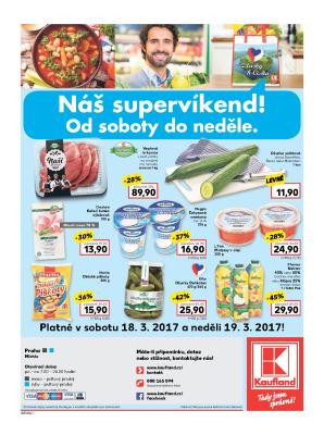 akční leták Kaufland 16.3.2017-22.3.2017