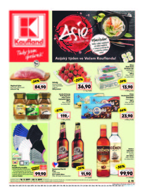 akční leták Kaufland 16.3.2017-22.3.2017