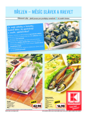 akční leták Kaufland 16.3.2017-22.3.2017
