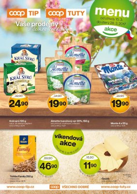 akční leták COOP 15.3.2017-28.3.2017