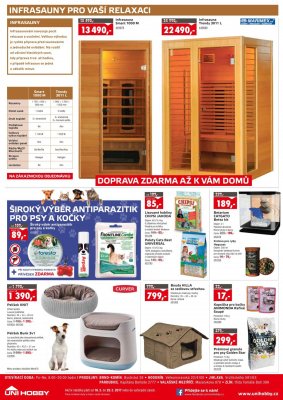 akční leták UNI HOBBY 16.3.2017-29.3.2017
