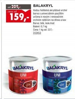 Balakryl UNI mat